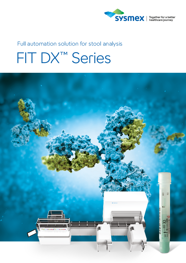 Read FIT DX™ brochure – advancing CRC screening